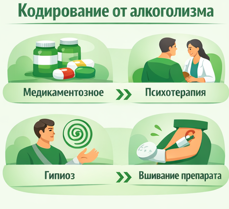 кодирование от алкоголизма в Смоленске Санати